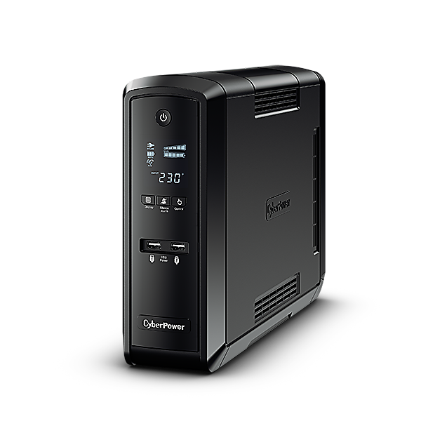 купить Line-Interactive ИБП, CyberPower CP1500EPFCLCD, выходная мощность 1500VA/900W, Чистая синусоида, LCD, AVR, RJ11/RJ45, USB, 6 выходных разъемов типа Schuko CEE 7/4, 2 порта USB для зарядки, PowerPanel&reg; Personal Edition                                  в Алматы