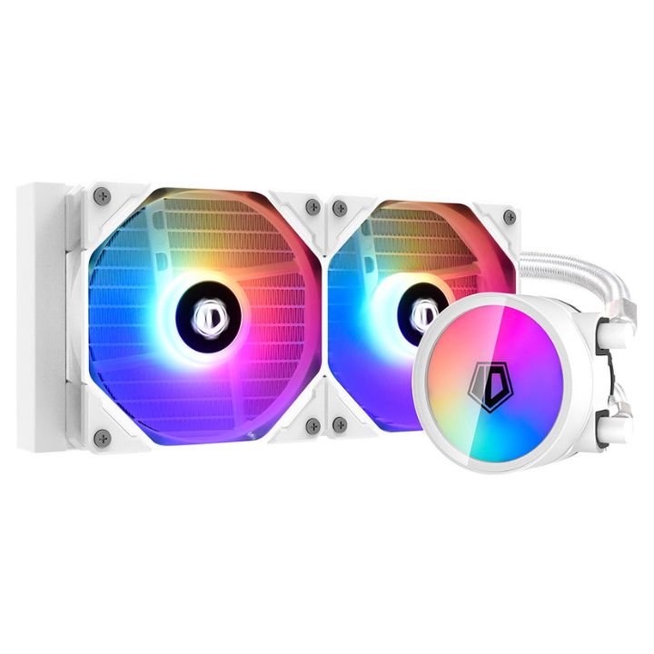 купить Жидкостная система охлаждения ID-Cooling ZOOMFLOW 240 XT SNOW <2066/2011/1700/1200/1151/AM5, 250W> в Алматы