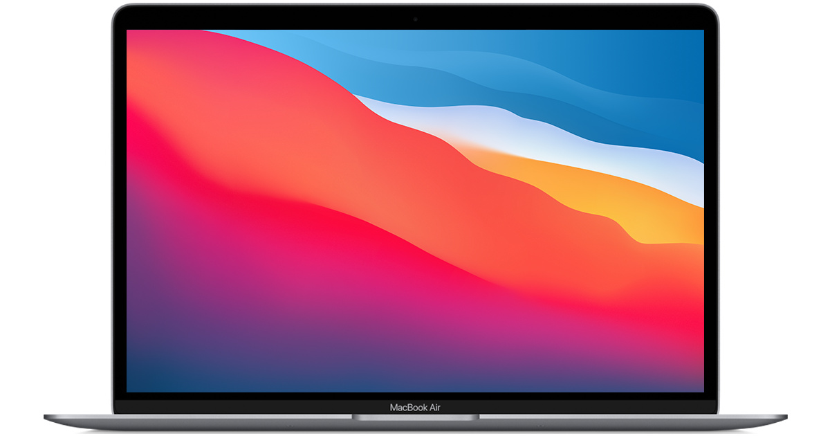 купить 13-inch MacBook Air, Model A2337: Apple M1 chip with 8-core CPU and 7-core GPU, 256GB - Space Grey в Алматы