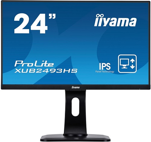 купить Монитор LCD 23.8** 16:9 1920х1080(FHD) IPS, nonGLARE, 250cd/m2, H178&deg;/V178&deg;, 1000:1, 5М:1, 16.7M, 4ms, VGA, HDMI, DP, USB-Hub, Height adj, Pivot, Tilt, Swivel, Speakers, 3Y, Black в Алматы