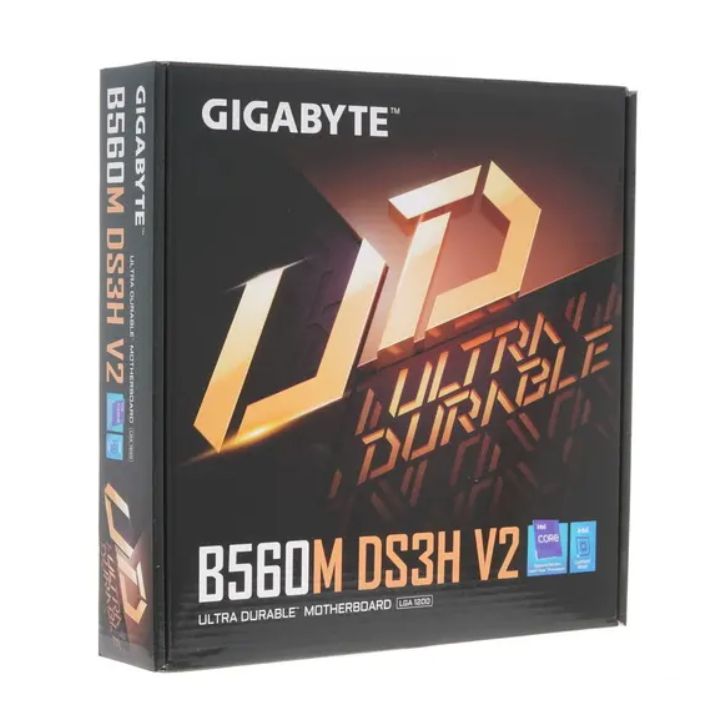 Материнская плата GIGABYTE B560M-DS3H V2, LGA1200, B560, PCI-E 4.0, D ...