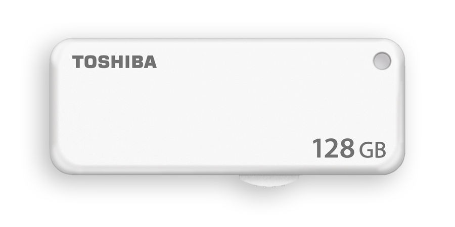 купить USB-ФЛЕШ-НАКОПИТЕЛЬ  128Gb TOSHIBA U203 USB 2.0 THN-U203W1280E4 WHITE  в Алматы