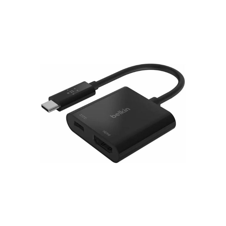 купить Адаптер Belkin USB-C - HDMI 60W PD, black в Алматы