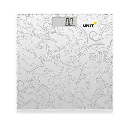купить Весы напольные электронные UNIT UBS-2053, стекло, 180кг. 100гр. (Цвет: Светло-Серый) в Алматы