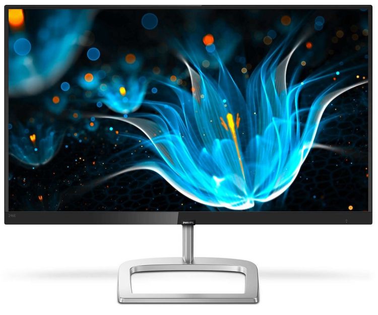 купить Монитор LCD Philips 246E9QDSB/01 23,8** 16:9 1920х1080(FHD) IPS, nonGLARE, 250cd/m2, H178&deg;/V178&deg;, 1000:1, 20М:1, 16.7M Color, 5ms, VGA, DVI, HDMI, Tilt, Audio out, 2Y, silver в Алматы