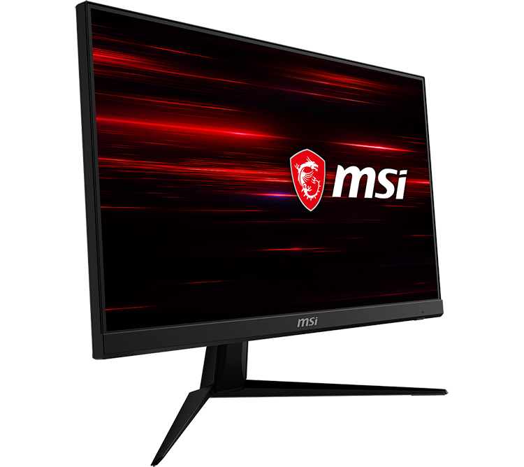 купить Геймерский Монитор Начального уровня 23,8* MSI Optix G241 IPS 1920x1080 FD 16:9 144HGz 1ms 250cd/m 1000:1 100млн:1 1xHDMI, 1xDP Угол Обзора 178/178 SRGB-95-128% Цвет: Черный. Игровой монитор начального уровня в геймерском дизайне в Алматы