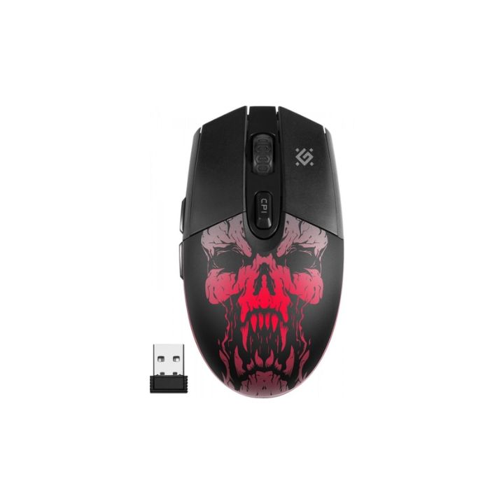 купить Мышь беспроводная игровая Defender Beta GM-707L LED,6D,400 mAh,1600dpi в Алматы