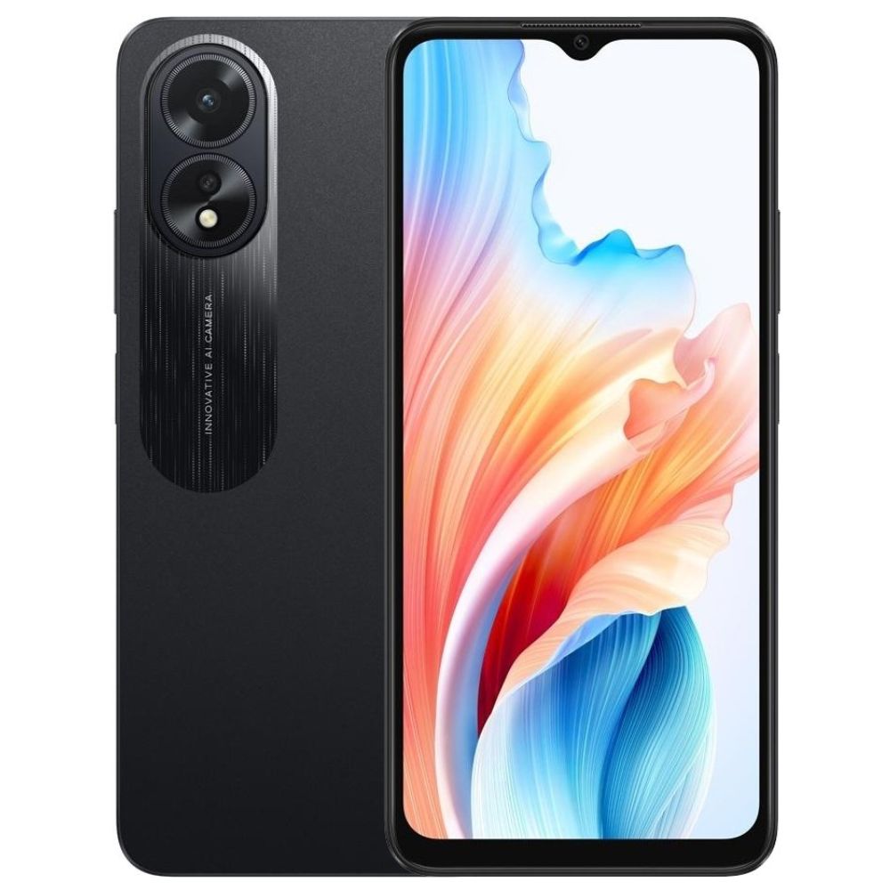 купить Смартфон OPPO A38&nbsp;Glowing Black в Алматы