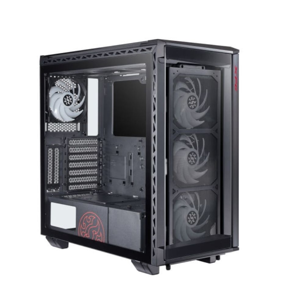 Купить Корпус Adata XPG Battlecruiser, Midi Tower, ATX, Black, 2x3.5*/6x2.5*, 2xUSB3.0, USB-C в Алматы