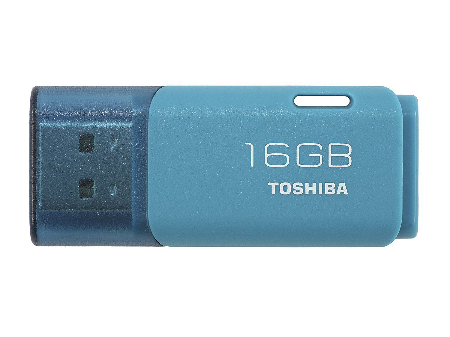 купить USB-ФЛЕШ-НАКОПИТЕЛЬ 16Gb TOSHIBA U202 USB 2.0 THN-U202L0160E4 LIGHT BLUE в Алматы