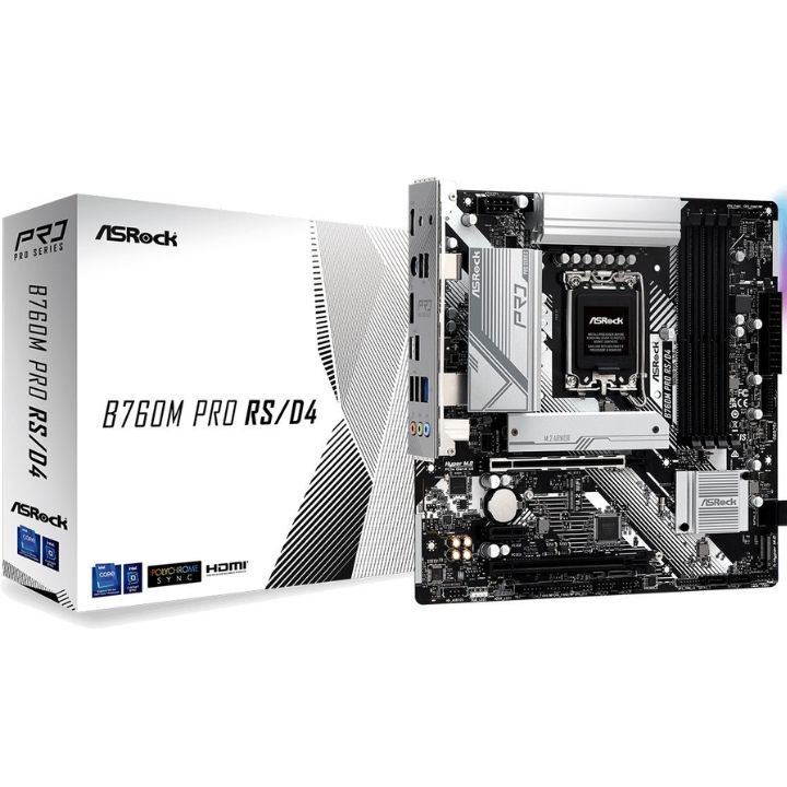 купить Материнская плата ASRock B760M PRO RS/D4 в Алматы