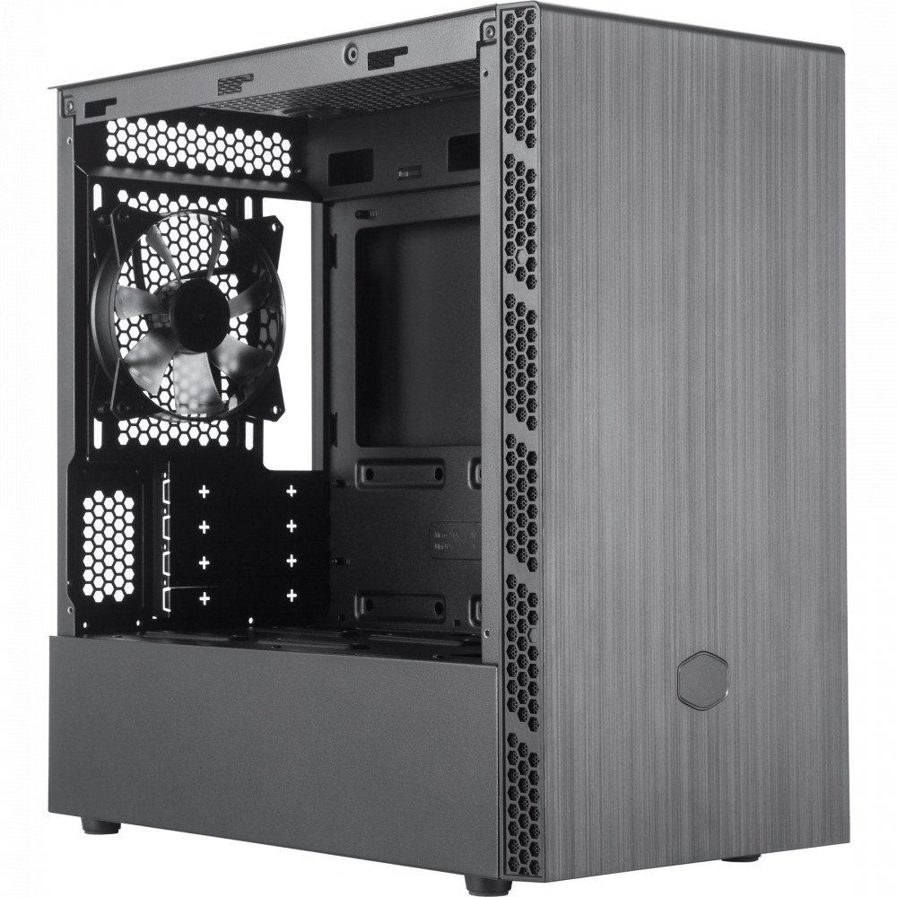 купить Корпус CoolerMaster MasterBox MB400L (MCB-B400L-KGNN-S00) mATX/Mini-ITX 2xUSB3.2 Без Б/П Черный в Алматы