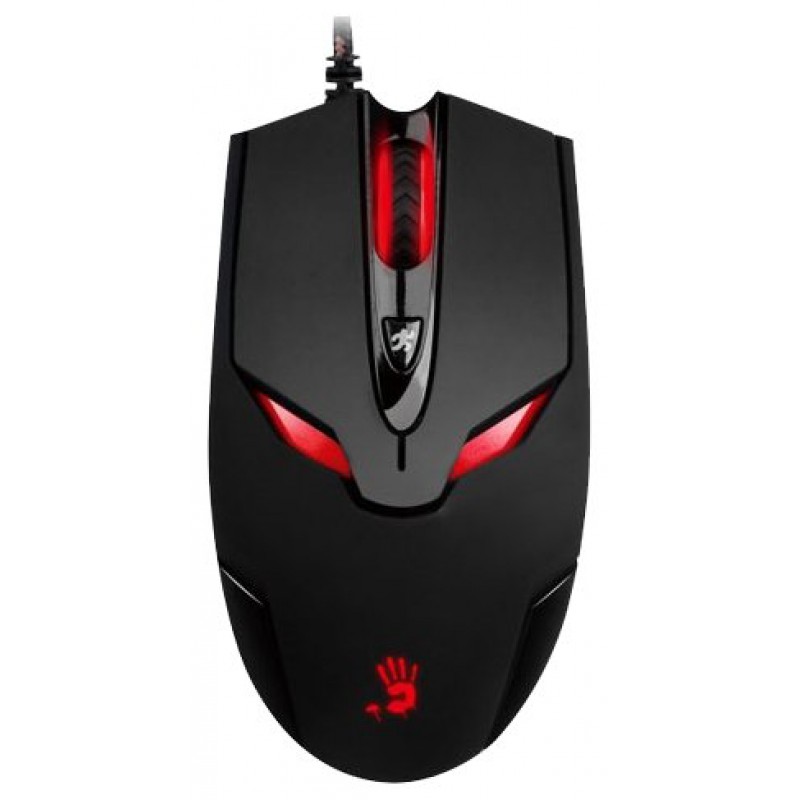 купить Мышь игровая Bloody V4A USB <Metal feed pad, 3,200 dpi, 3.68M pixels/sec, 125~1,000Hz/sec, 1.8m> в Алматы