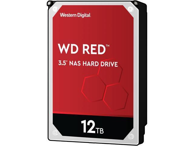 купить Жесткий диск для NAS систем HDD 12Tb Western Digital RED SATA3 3,5* 5400rpm 256Mb WD120EFAX  в Алматы