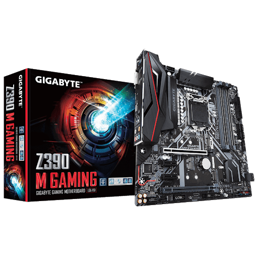 купить Материнская плата GIGABYTE Z390 M GAMING  LGA1151 Z390  2xPCI-E DVI+HDMI  SATA RAID MicroATX 4DDR4 в Алматы