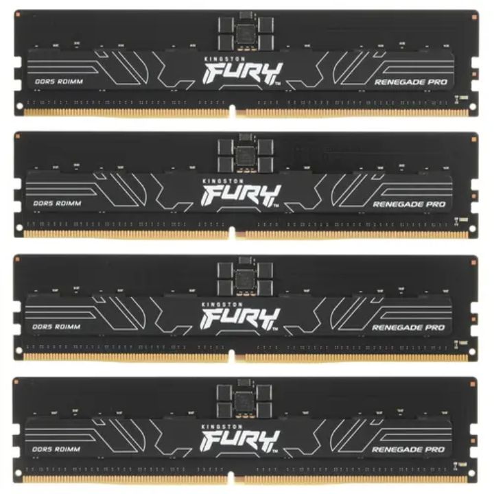 купить Комплект модулей памяти Kingston FURY Renegade Pro KF556R36RBK4-64 DDR5 64GB (Kit 4x16GB) 5600MHz в Алматы