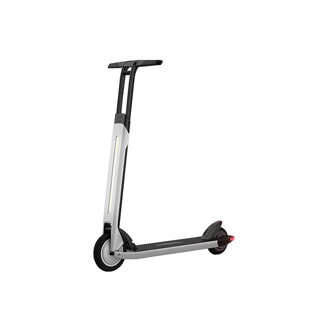 купить Электросамокат, Ninebot, KickScooter T15, 15 км пути, Двойная система торможения, Складной дизайн, 250-400 Вт, Скорость до 20 км/ч, 10.5 кг, Угол подъема 15%, Белый в Алматы