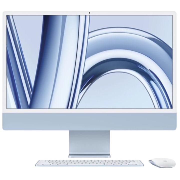 купить Моноблок Apple 24-inch iMac A2874&nbsp;MQRC3RU/A&nbsp;Blue в Алматы
