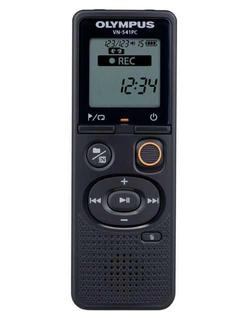 купить Диктофон Olympus VN-541PC с наушниками E39 черный в Алматы