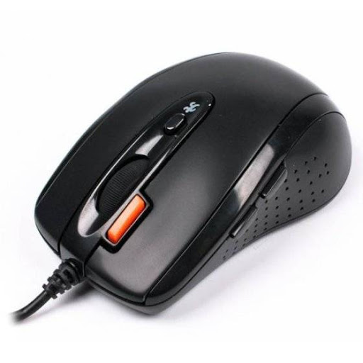 купить Мышь A4tech N-70FX BLACK Оптическая USB 1600 dpi <Cable 150cm> в Алматы