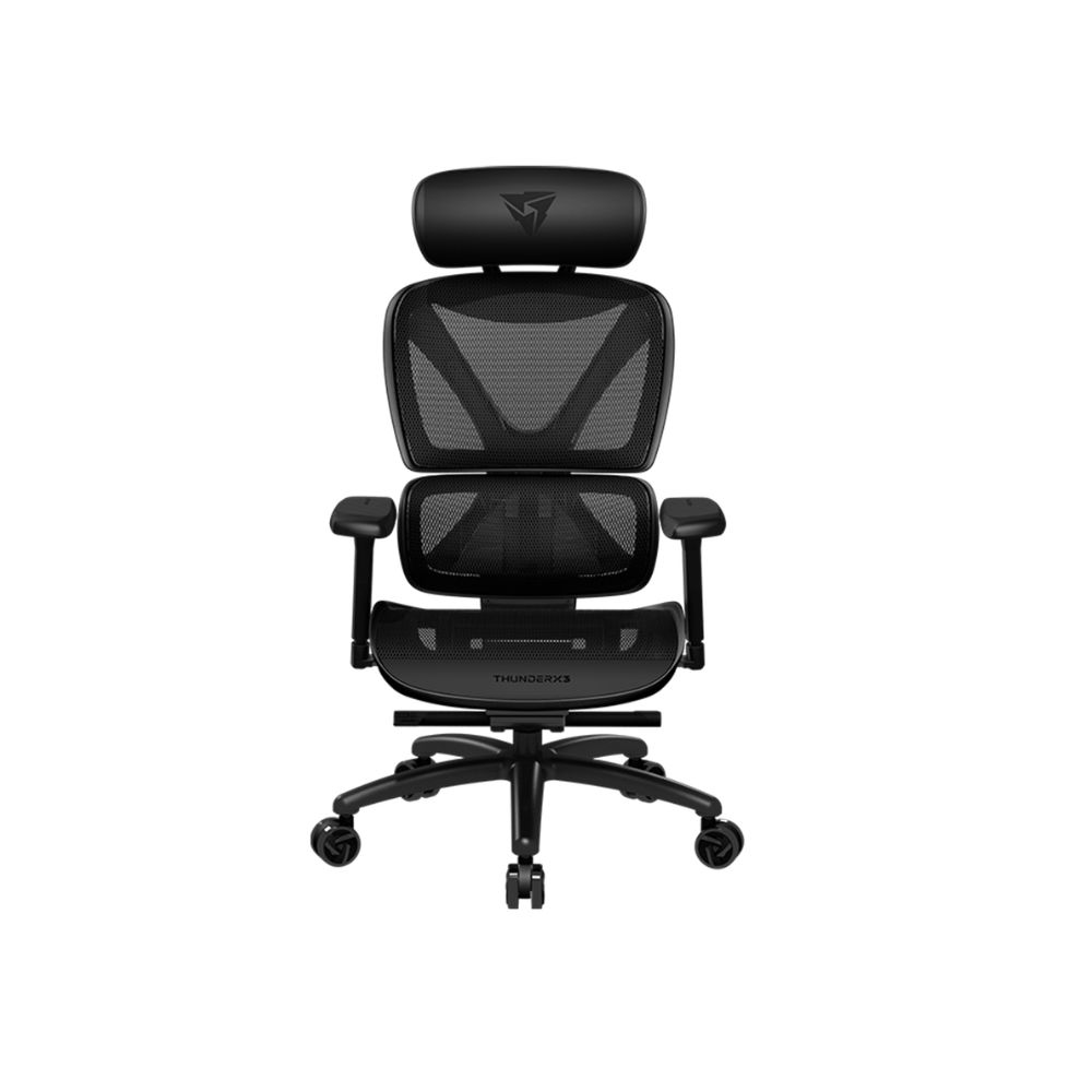 Купить Кресло офисное ThunderX3 XTC-Mesh, регулировка высоты, подлокотник 3D, 125 кг, Black в Алматы