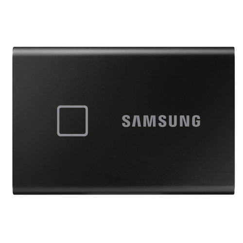 купить Внешний SSD 2000Gb Samsung T7 Touch USB 3.2 Gen.2 (10 Гбит/c)  AES 256 Сенсорная защита MU-PC2T0K/WW в Алматы
