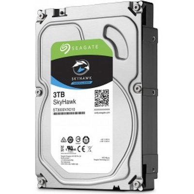 купить Жесткий диск HDD 3Tb Seagate SkyHawk SATA3 3.5* 64Mb ST3000VX010 в Алматы
