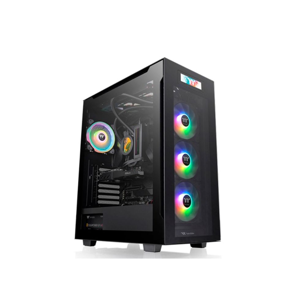 Купить Корпус Thermaltake Divider 550 TG Ultra, Midi Tower, ATX, Black, 2x3.5*/5x2.5* HDD 3xUSB, USB-C CA-1T7-00M1WN-00 в Алматы