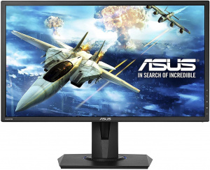 купить Монитор ASUS VG245H TN,24*,16:9 FHD (1920x1080x75 Hz),250cd/m2,1000:1,100M:1,170/160,1ms,Spkrs 2W,VGA,2HDMI,Gaming,Black в Алматы