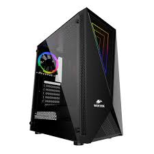 купить Корпус Wintek Space JX188-5 TG, ITX/ATX, USB 1*3.0/2*2.0, HD-Audio Mic, 0,5mm, 1*ARGB fan controller в Алматы