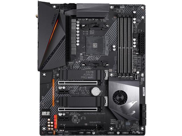 купить Материнская плата Gigabyte X570 AORUS PRO AM4  AMD X570 HDMI  3xPCI-Ex16  2xPCI-Ex1  1xM.2 Glan ATX в Алматы