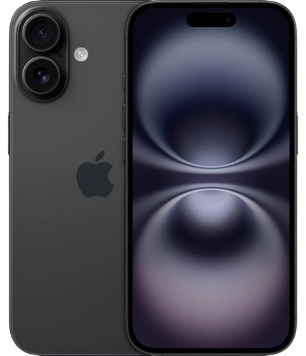 купить Смартфон Apple iPhone 16 256GB Black в Алматы