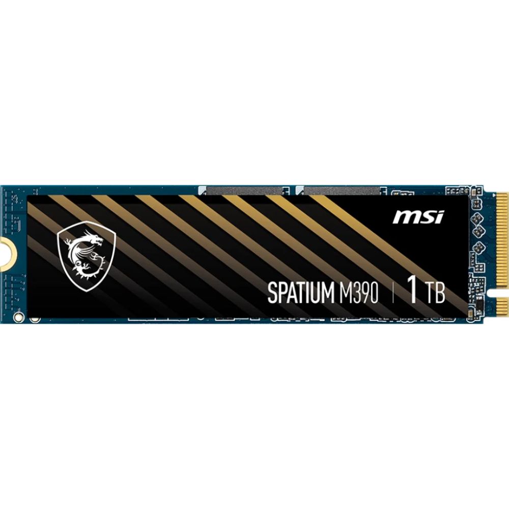 купить Твердотельный накопитель MSI SPATIUM M390 NVMe M.2 1TB, PCIe Gen3x4, Read 3300mb/s, Write 3000 mb/s, Retail в Алматы