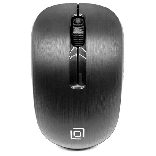 купить Мышь Oklick 525MW черный оптическая (1000dpi) беспроводная USB (2but) в Алматы