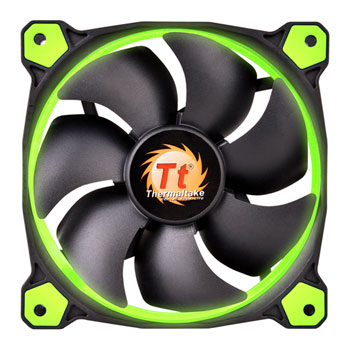 купить Thermaltake Riing 12 LED Green 3 pack (CL-F055-PL12GR-A) в Алматы