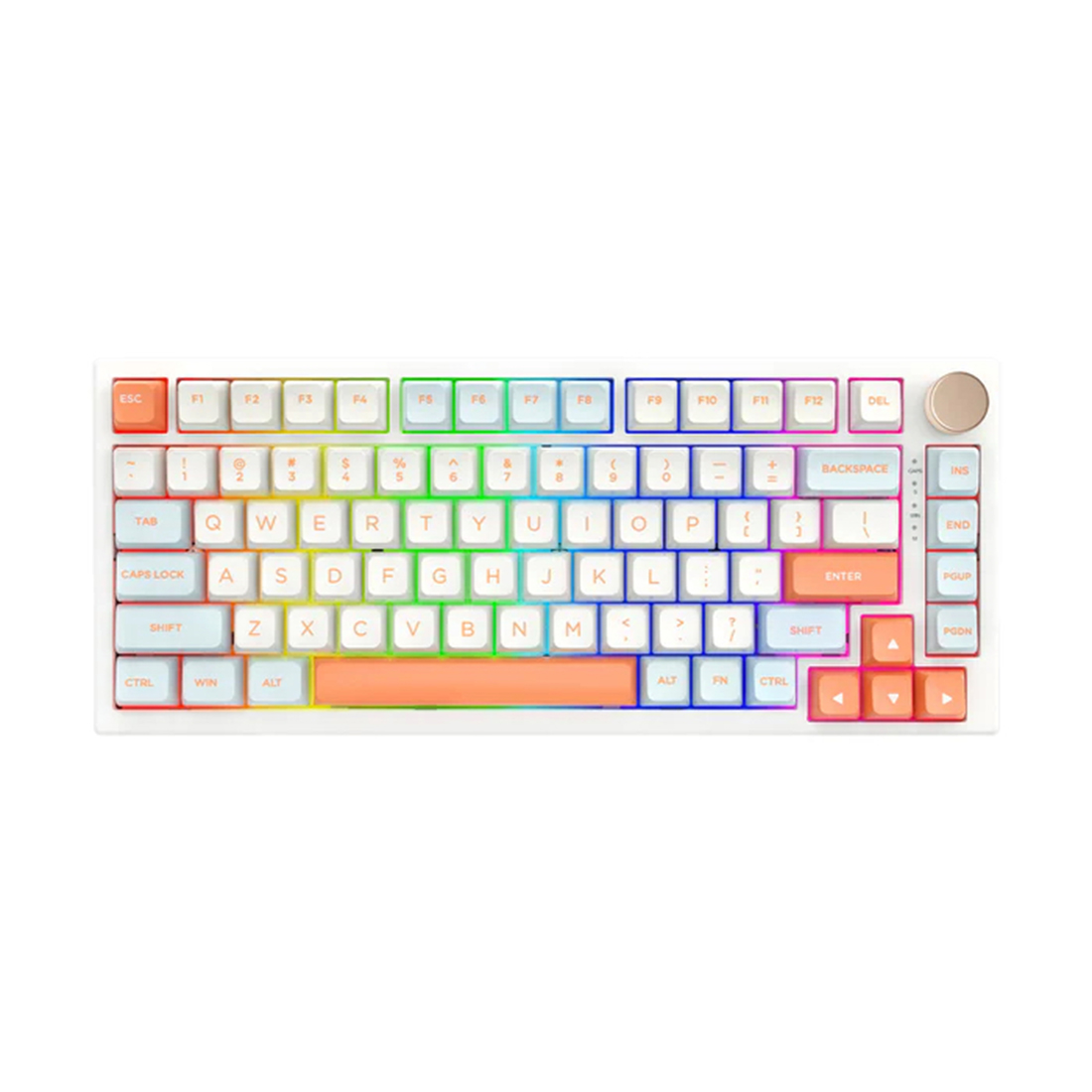 купить Клавиатура VGN N75RGB 30263 Jelly Orange Linear в Алматы