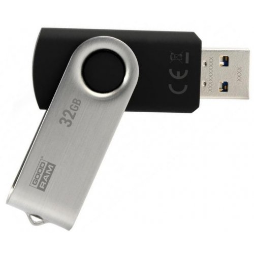 купить USB-ФЛЕШ-НАКОПИТЕЛЬ 32Gb GOODRAM UTS2 USB 2.0 UTS2-0320K0R 11 BLACK в Алматы