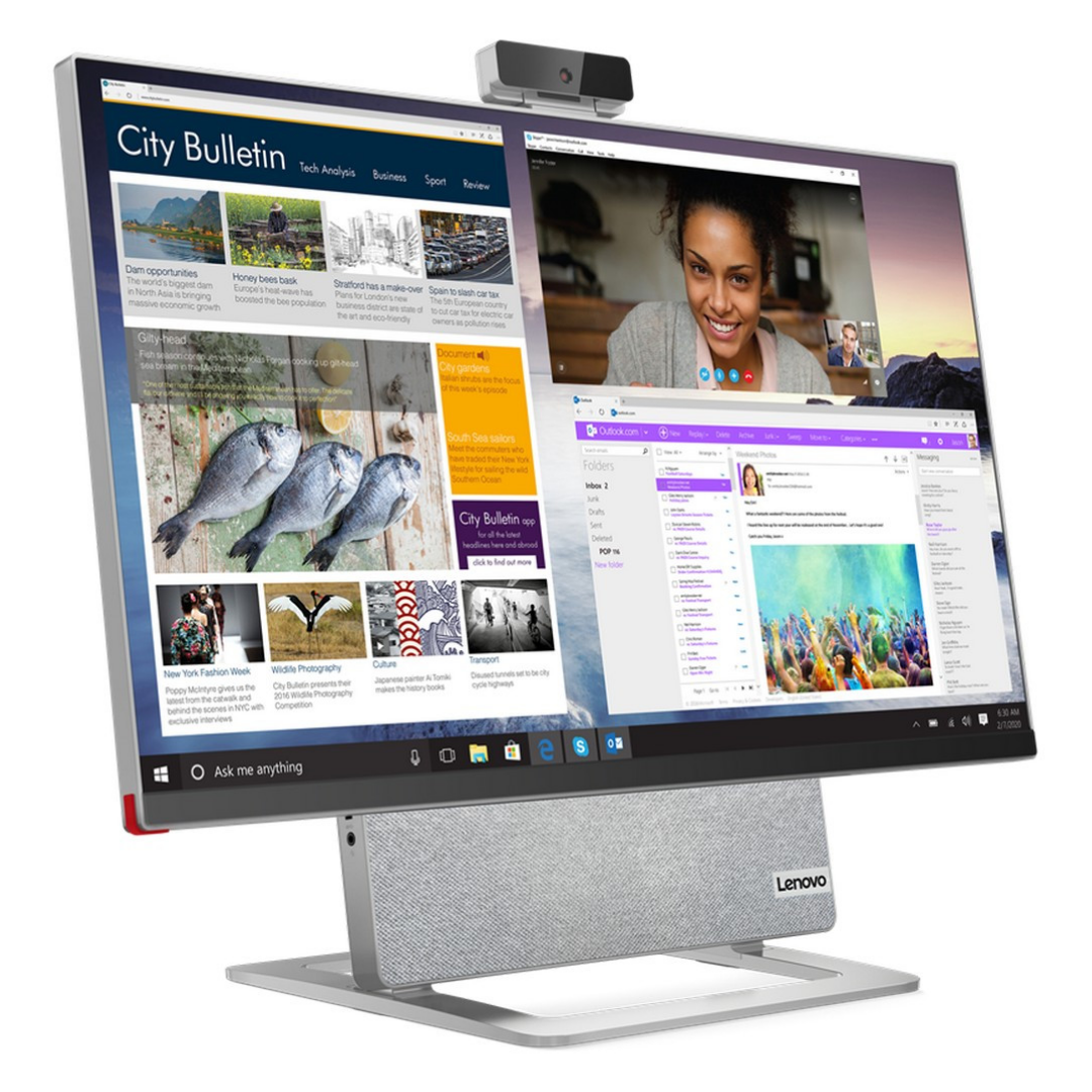 купить Моноблок Lenovo F0G7003NRK YOGA AIO 7 27ACH6 27" UHD (3860 x 2160) IPS в Алматы