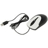 купить Мышь проводная Genius NetScroll 100 v2, оптическая, разрешение 1000 DPI, кабель 1.5 м, для правой/левой руки. Цвет: серебристо-черный в Алматы