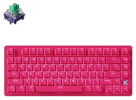 купить Клавиатура MCHOSE Jet 75 E-sport, Rose Red, Kailh Magnetic God Switch, 80keys, EN, Wired в Алматы