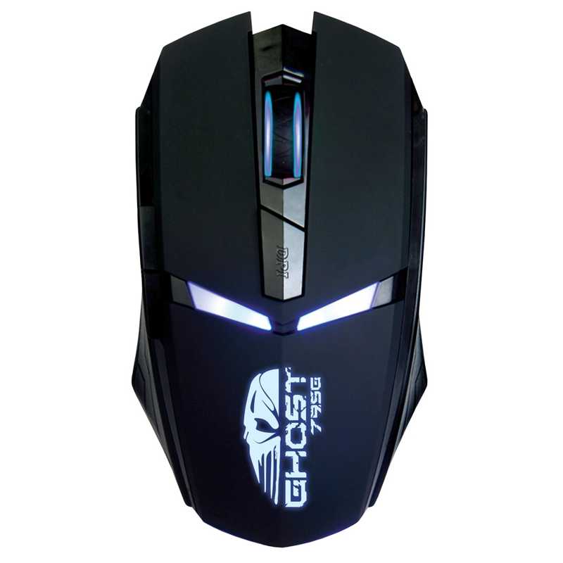 купить Мышь Oklick 795G GHOST черный оптическая (2400dpi) USB (5but) в Алматы