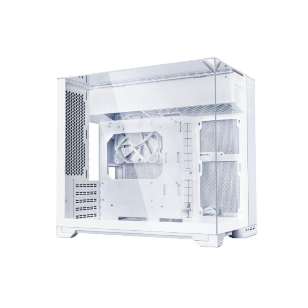Купить Корпус Lian Li O11 Vision-M Digital White mATX/ITX БП ATX 2xUSB3.0 1xType-C G99.O11VMDW.00 Белый в Алматы