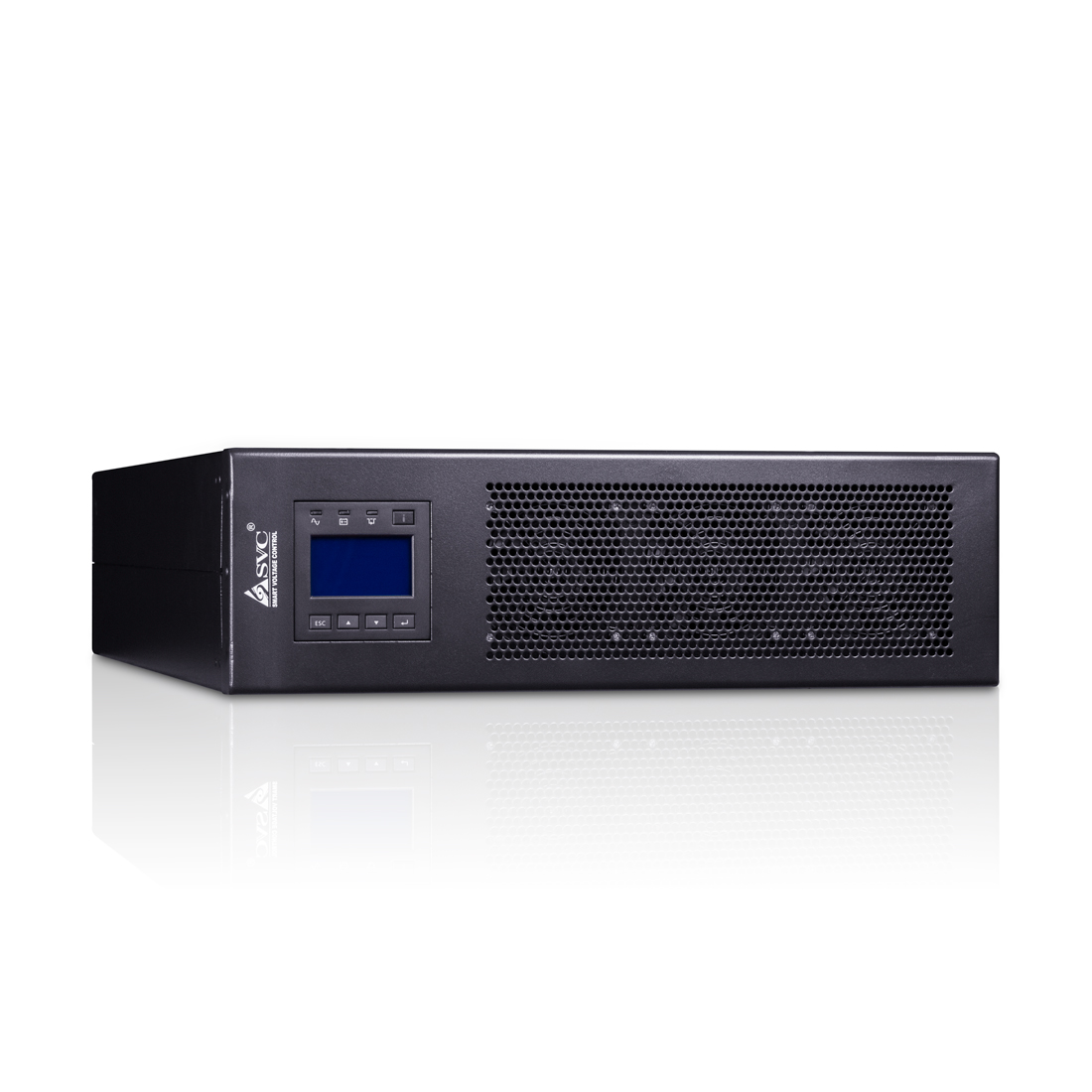 купить Источник бесперебойного питания, SVC, RT33-20KL-LCD, Мощность 20кВА/18кВт, Стоечный 19** 3U, Трёхфазный 3:3,3:1,1:1 RT33-серия, On-Line, LED-LСDRS-232, SMART USB, Диапазон работы AVR: 305-485В, Батареи 40 штук ( не поставляются в комплекте)., Клеммно в Алматы