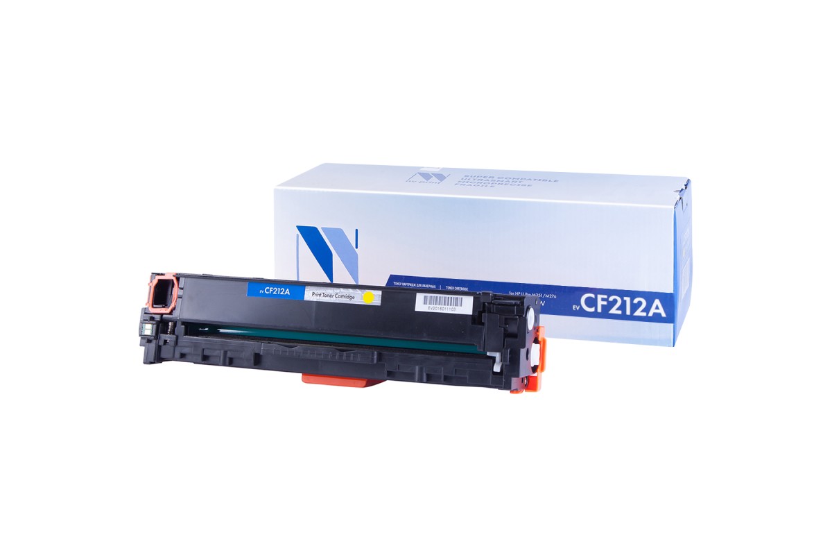 купить Картридж NVP совместимый HP CF212A Yellow для LaserJet Color Pro M251n/M251nw/M276n/M276nw (1800k)                                                                                                                                                         в Алматы