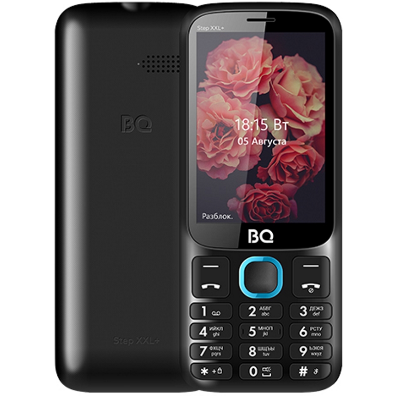 купить Мобильный телефон BQ 3590 Step XXL+ Black+Blue /  в Алматы