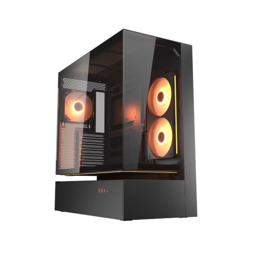 Купить Case ATX midi tower Cougar CFV235, (без БП), black в Алматы