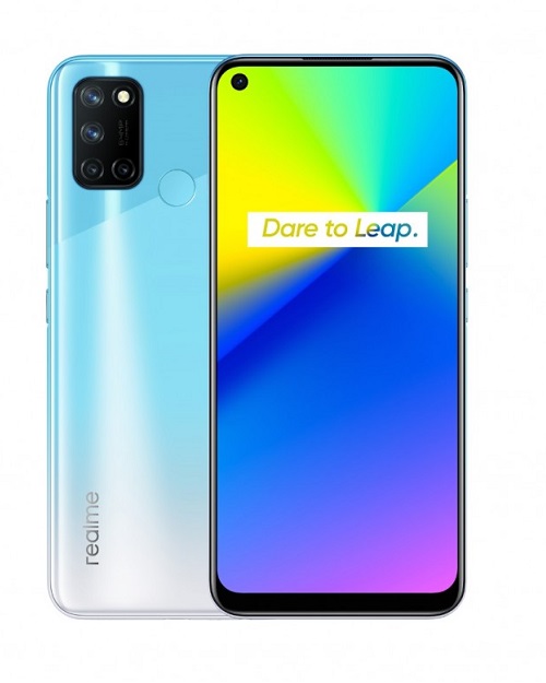 купить Смартфон Realme 7i 4+128GB blue в Алматы