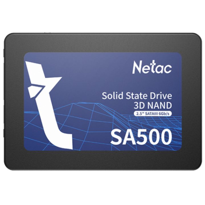 купить Твердотельный накопитель SSD 120Gb, SATA 6 Gb/s, Netac SA500, 2.5", 3D TLC,  500R/400W в Алматы
