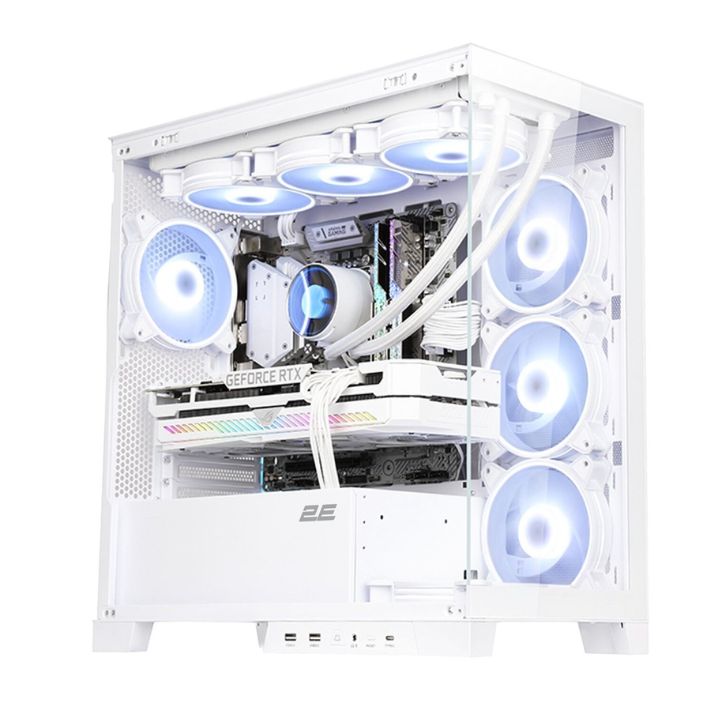 купить Компьютерный корпус 2E GAMING FANTOM GK701W 2E-GK701W в Алматы