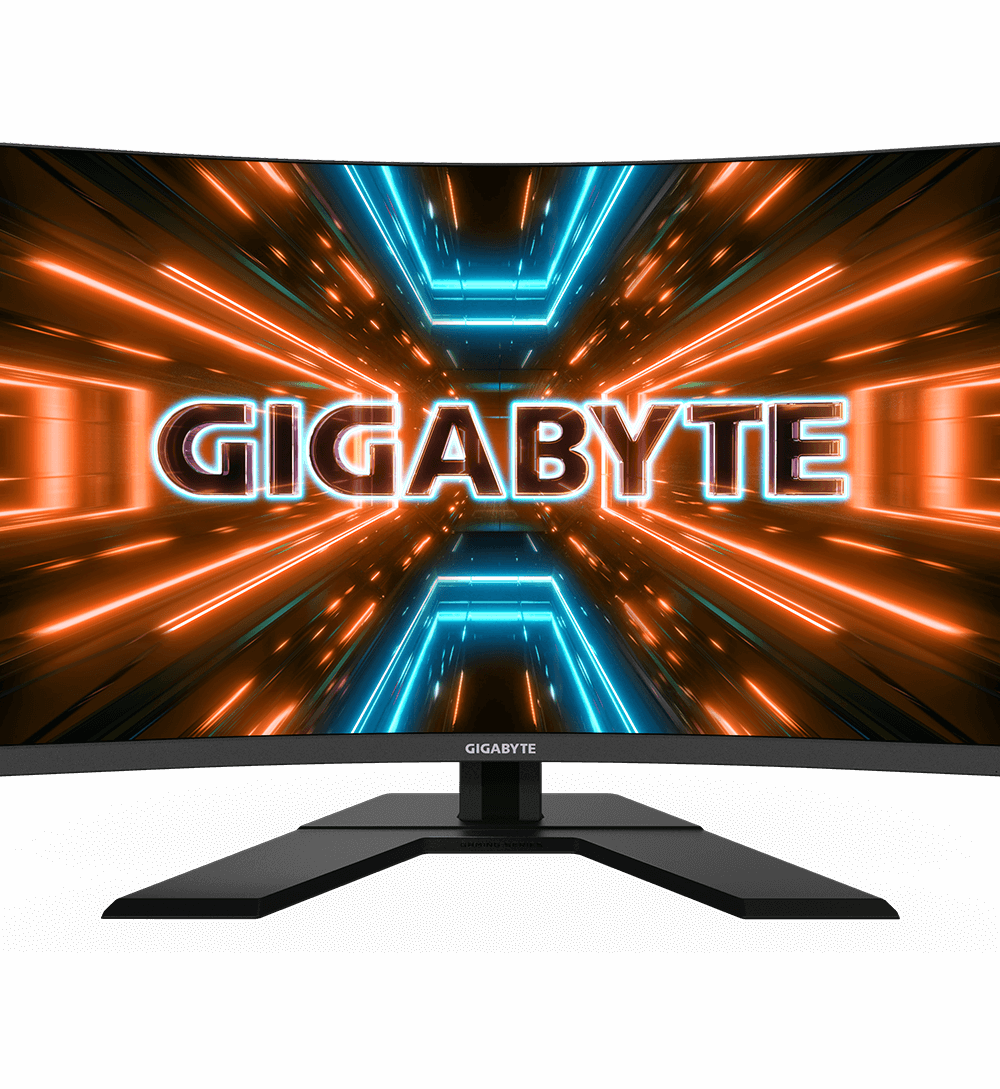 купить Изогнутый Монитор 31.5* Gigabyte G32QC-EK VA 2560х1440 1500R 1ms 350cd/m 3000:1 1xDP 2xHDMI.  в Алматы